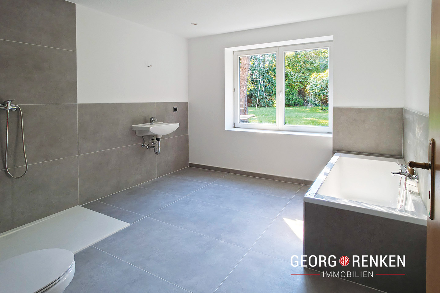 Badezimmer im Souterrain