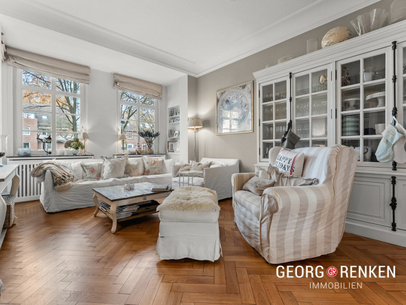 Hochparterre, Wohnzimmer, Sitzgarnitur