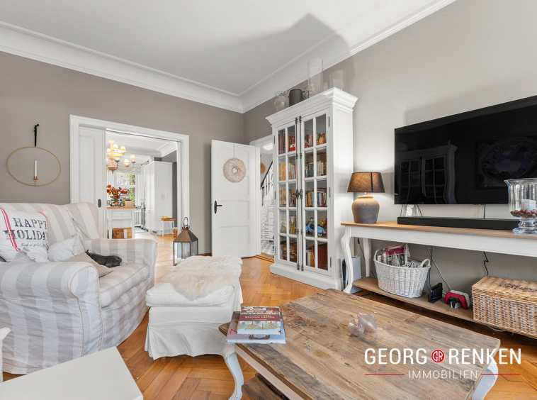 Hochparterre, Wohnzimmer