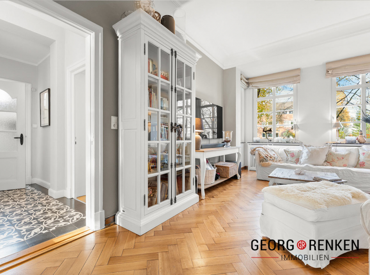 Hochparterre, Wohnzimmer