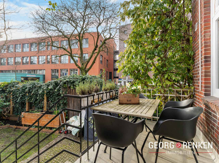 Hochparterre, Balkon