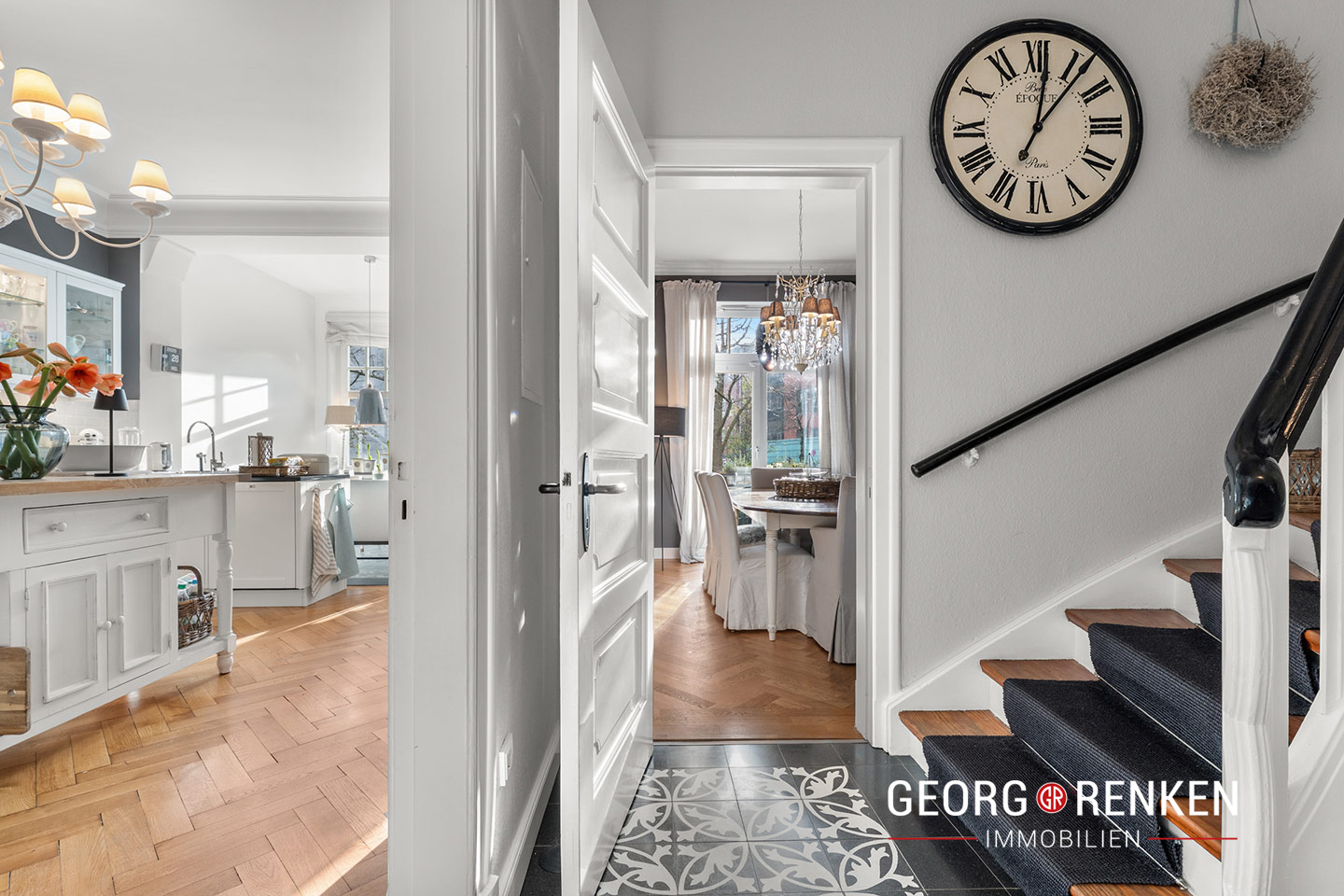 Hochparterre, Blick durch die Diele 2