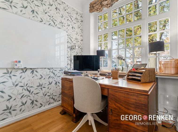 Hochparterre, Arbeitszimmer