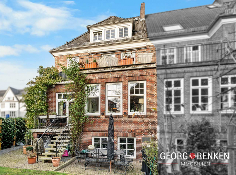 Rückseite zum Garten