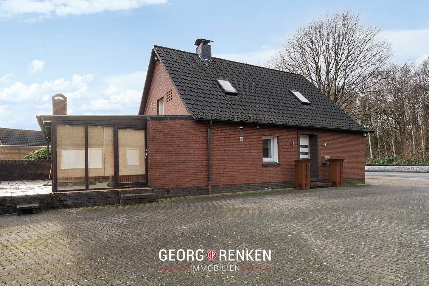 Außenbereich, linke Hausseite