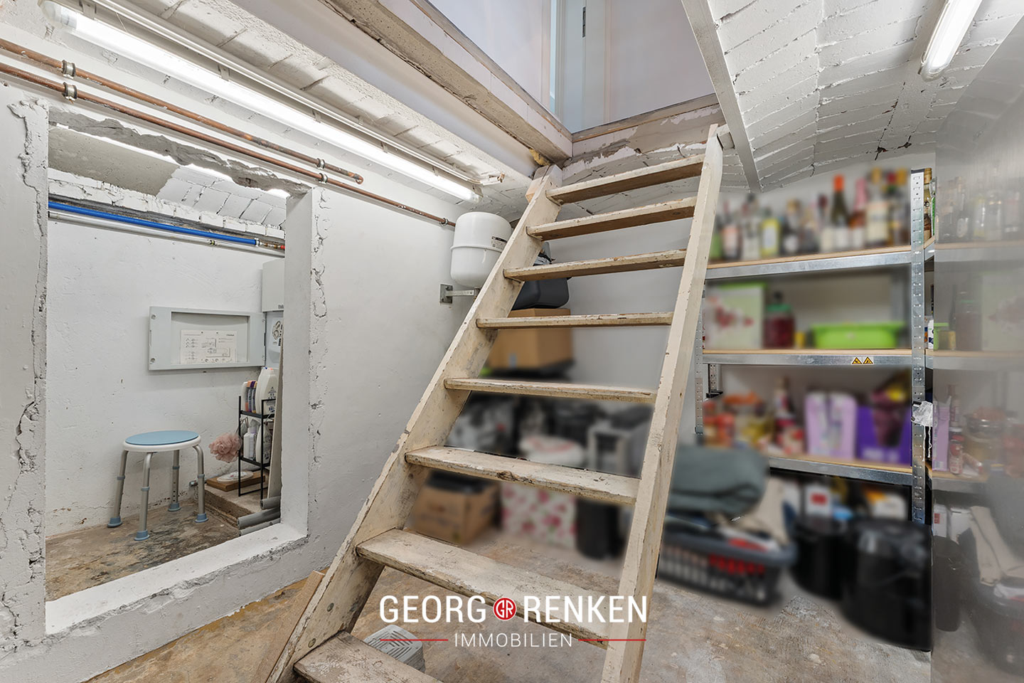 Keller, Kellertreppe, Lagerraum